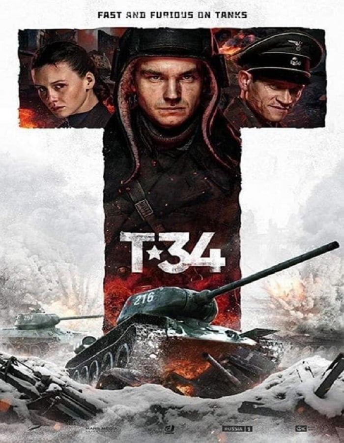 ดูหนังออนไลน์ฟรี ดูหนังใหม่ T-34 (2018) ยักษ์เหล็กประจัญบาน