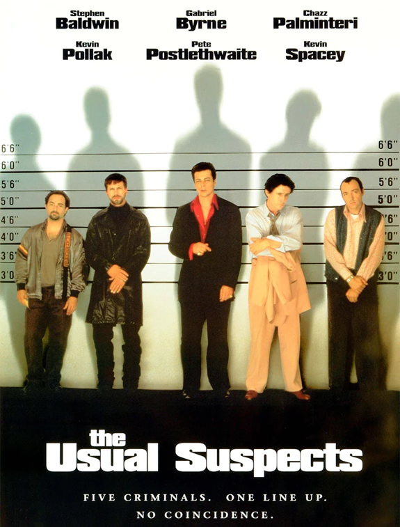 ดูหนังออนไลน์ฟรี ดูหนังใหม่ The Usual Suspects ปล้นไม่ให้จับได้ (1995)